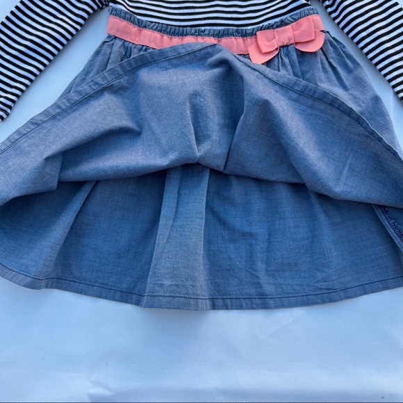 Gymboree Baby Girls 18-24 Month Cotton Denim Look Dress - Picture 6 of 11